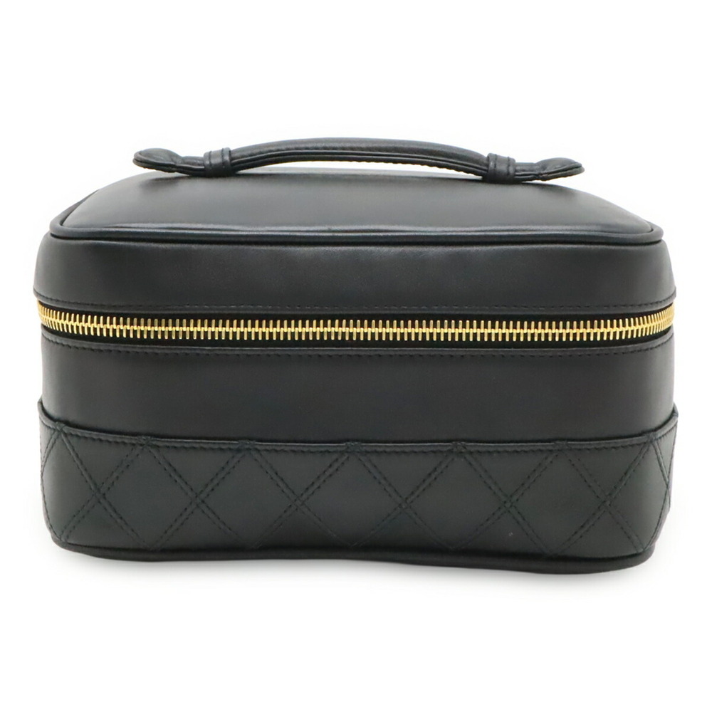 CHANEL Black Leather Pouch - Picture 1 of 10